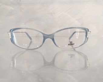 Fendi Vintage Sonnenbrille NOS – Mod. VL7701 – Col. M58 – 52/16 – neu und perfekt – mit Swarovski – seltenes Modell – hergestellt in Italien