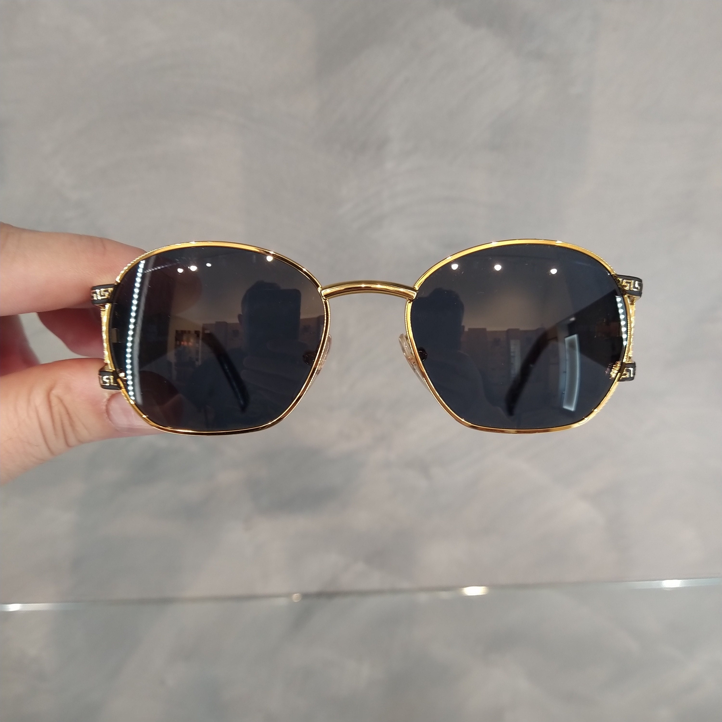 Gianni Versace Vintage Sunglasses NOS - Mod. S61 - Col. 49L - New