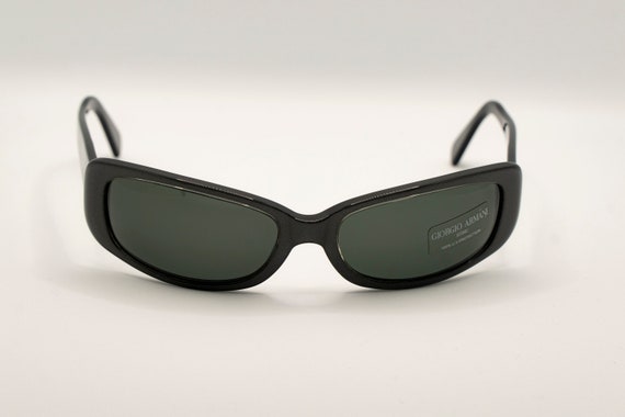 Giorgio Armani Vintage 947 020 Black Large 125 Sunglasses Giorgio Armani Vintage Sunglasses NOS - Mod. 947 - Col. 290  main image 3