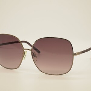 Tod&#39;s Vintage Sunglasses NOS - Mod. TO50 - Col. 34F - 60/13 - New and Perfect - Luxury Frame - High Quality - Woven LEATHER - Made in Italy