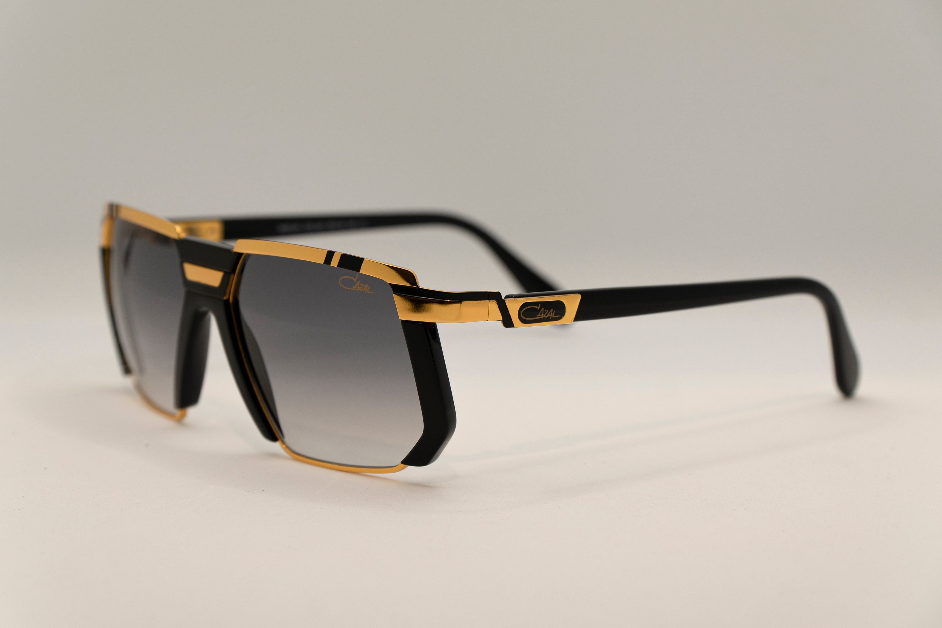 Cazal Legends Vintage Sunglasses NOS - Mod. 001 - Gold Plated 24 K