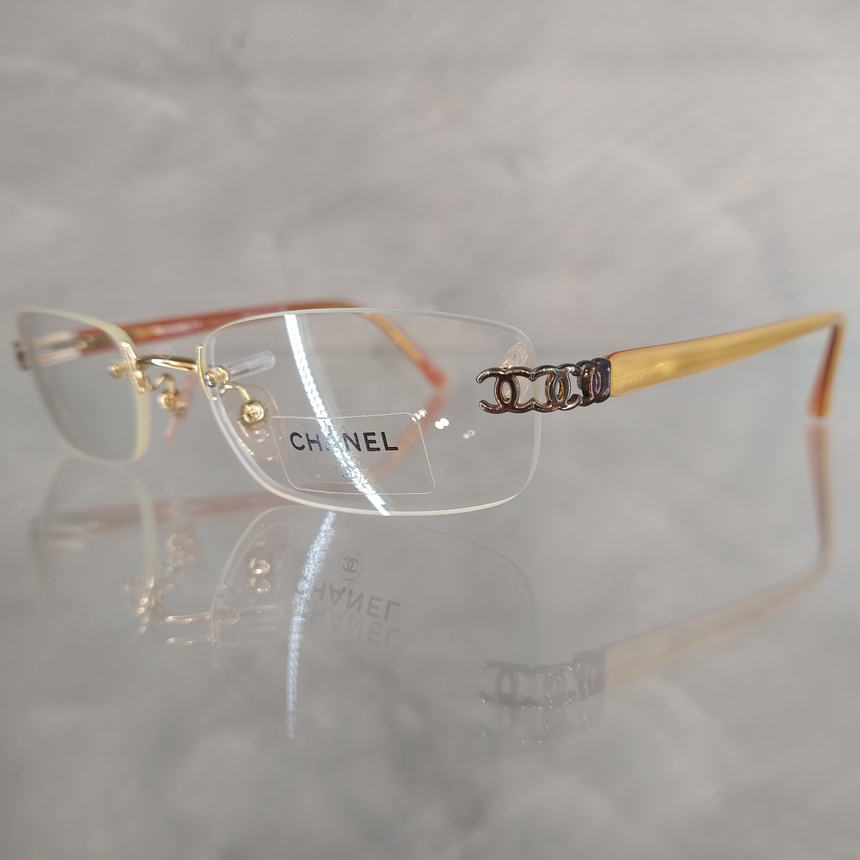 Chanel Vintage Eyewear NOS Mod. 2026 Col. 155 54 19 New and Perfect Rare Model and Color High Quality Frame Made in Italy Etsy