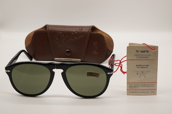 Persol Ratti Vintage Sunglasses NOS - Mod. 649/3 … - image 1