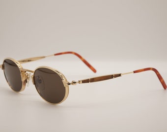 Matsuda Vintage Sunglasses NOS - Mod. 2875 - 47/21 - Gold 23K - Ultra Rare Model - High Quality Frame in Titanium and Gold - Made in Japan