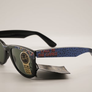 Ray Ban B&L Vintage Sunglasses - Mod. Wayfarer I - Olympia Series - Sports Edition - Los Angeles 1932 - Very Rare - New and Perfect with Tag