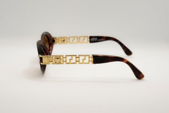 希少 VERSACE sunglasses clear ゴールド vintage Amazon.com: Versace Unisex Sunglasses Gold Frame, Clear