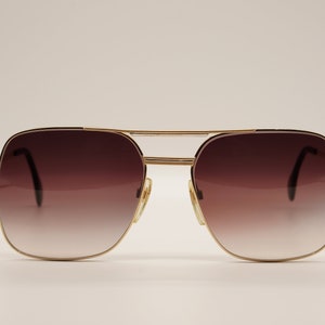 Neostyle Vintage Sunglasses NOS - Mod. Nautic 4/995 - Col. Gold - New and Perfect - Very Rare Model from &#39;80 - Collector&#39;s Item - ELVIS