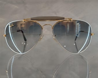 Ray-ban B&L Precious Metals 24K Gold and Black Shooter 62mm USA