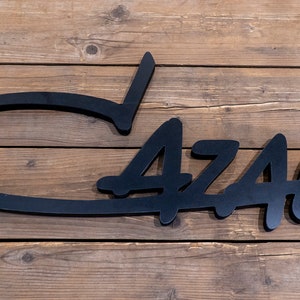 Cazal nos - Original Cazal Sign - Size: 70 cm x 30 cm x 2.5 cm - Comes From a Cazal Stand - Very Rare - High Quality Item