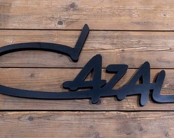 Cazal nos - Original Cazal Sign - Size: 70 cm x 30 cm x 2.5 cm - Comes From a Cazal Stand - Very Rare - High Quality Item