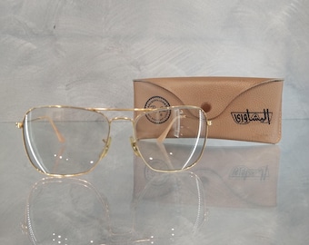 Ray Ban B&L Vintage Solglasögon NOS - Mod. Caravan - Färg. Guld - 58/16 - Ljusblå Changeables - Al Bashawri Edition för Saudiarabisk marknad