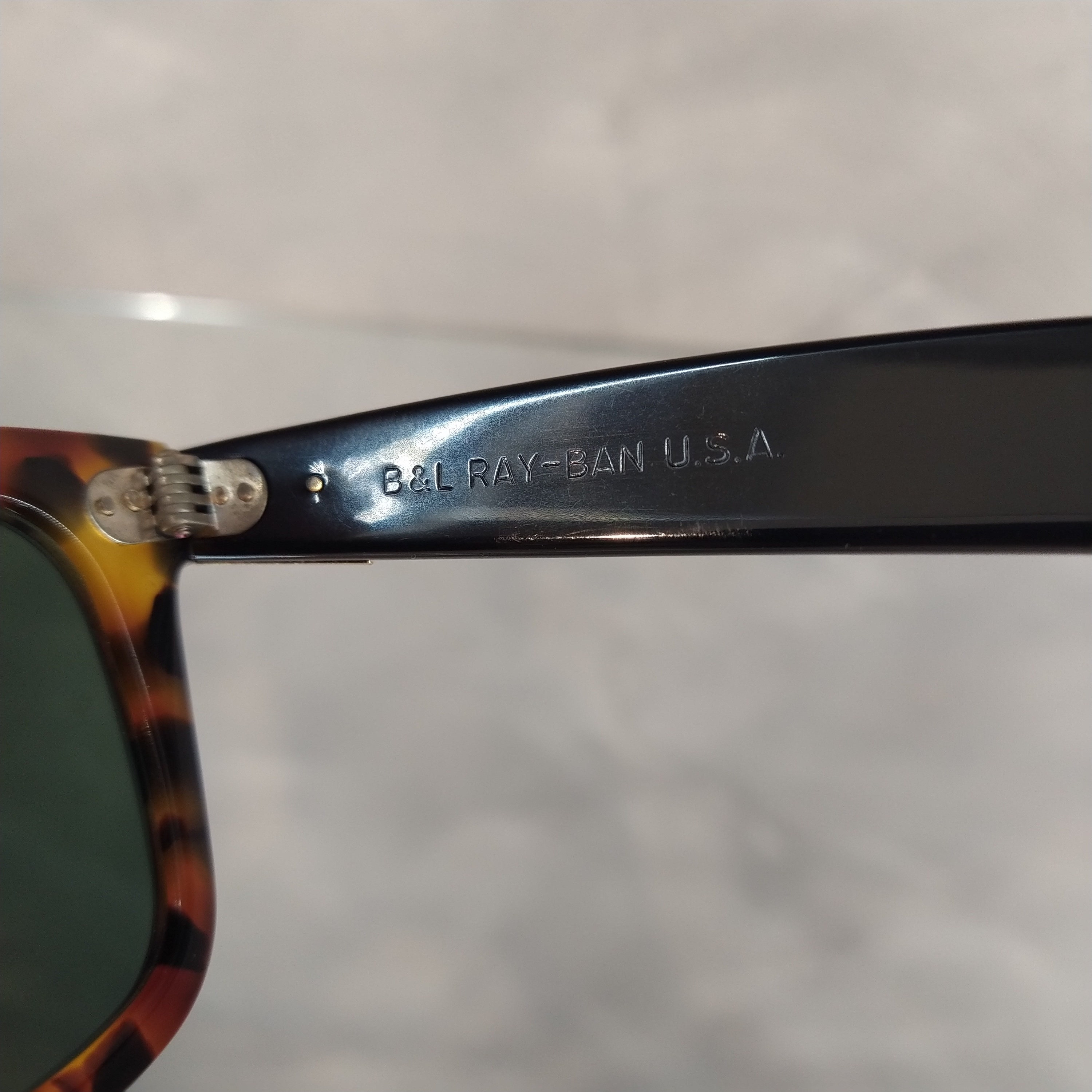 レア　USA製 B&L RAY-BAN WAYFARERⅡ Limited DX Sunglasses Ray Ban Wayfarer I 40 Years Rare Limited Special