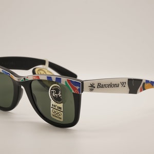 Ray Ban B&L Vintage Sunglasses - Mod. Wayfarer I - Olympia Series - Sports Edition - Barcelona 1992 - Very Rare - New and Perfect with Tag