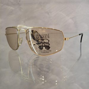 Ray Ban B&L Vintage Sunglasses NOS - Mod. Fashion Metal Syle 3 - Brown Changeable Mineral Lenses - 58/16 - New and Perfect - Original Case image 2