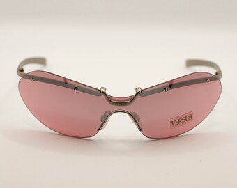 Gianni Versace VERSUS Gafas de sol vintage NOS - Mod. L36 - Col. 22 M/257 - Nuevo y perfecto - Modelo raro