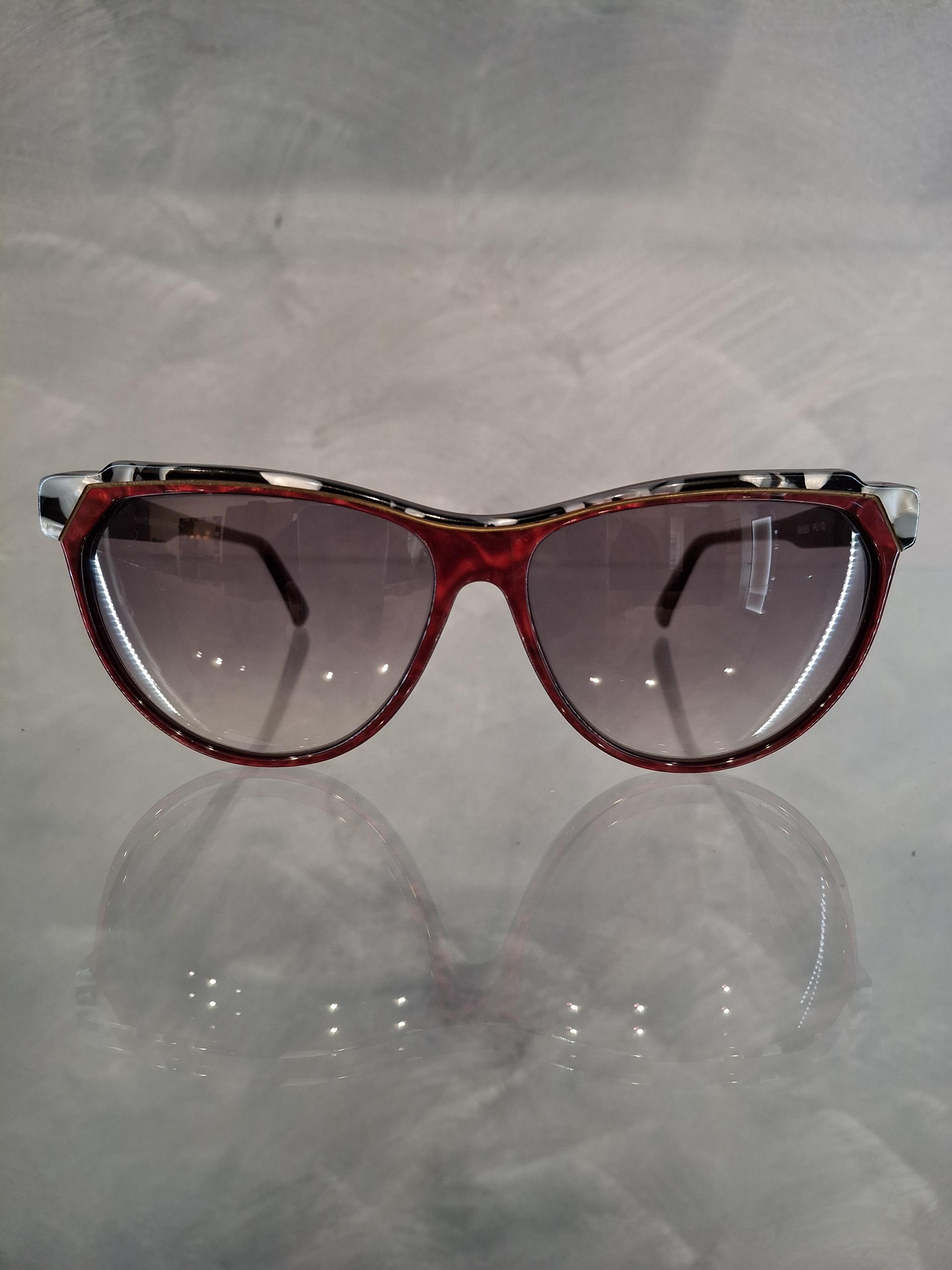 Lunettes De Soleil Vintage Emilio Pucci Vivara - Forme Ovale Surdimensionnée, Années 60 - Occasion