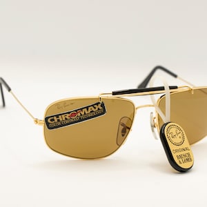 Ray Ban B&L Vintage Sunglasses Mod. CHROMAX - W1699 - Perfect and Very Rare