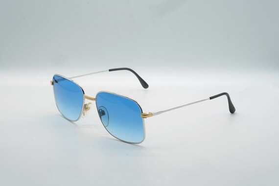 Lunettes Vintage Nigura N 1067 Sans Monture - Métal Argent Multicolore, NOS (neuf Vieux Stock)