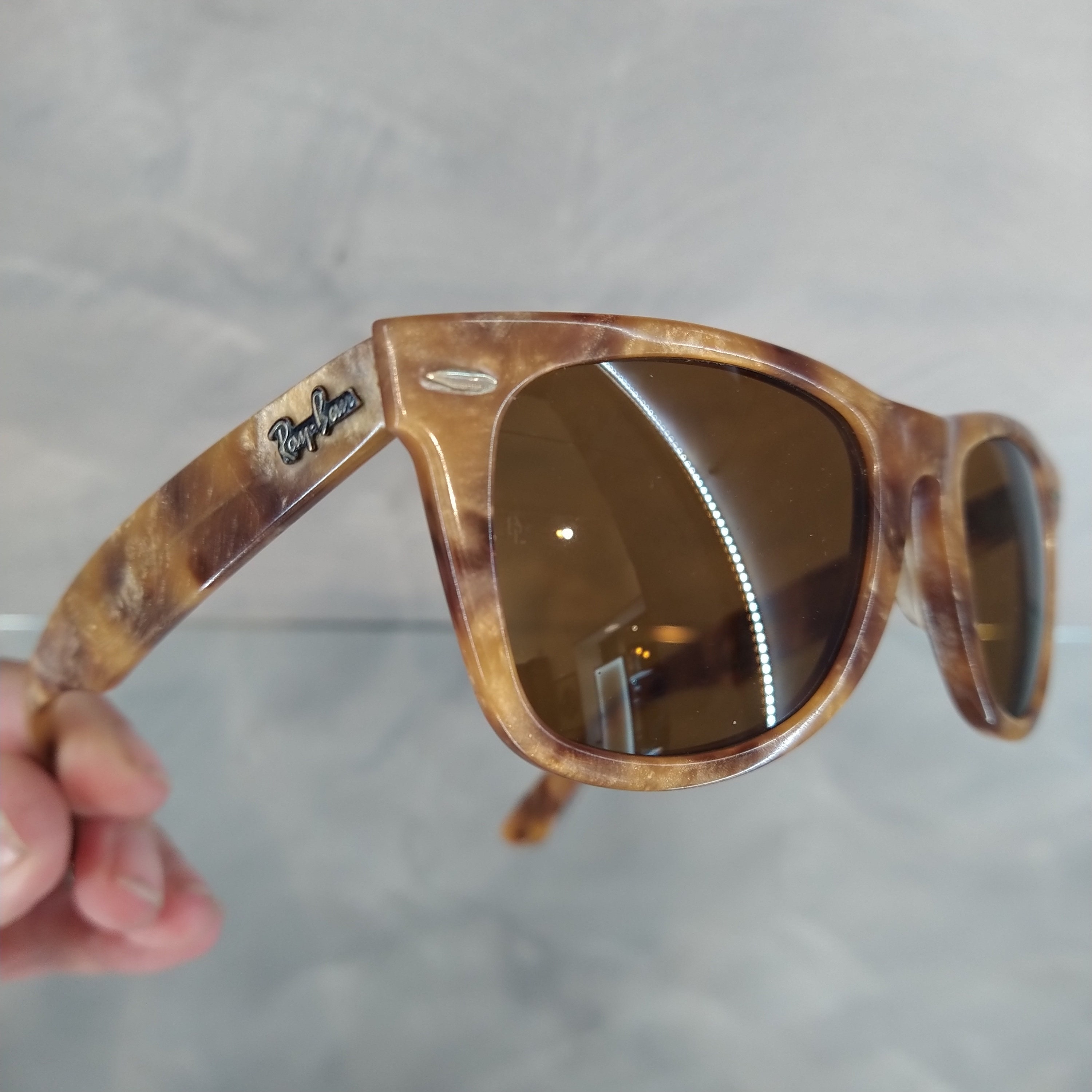 Ray Ban B L Vintage Sunglasses NOS Mod Wayfarer Limited Edition 