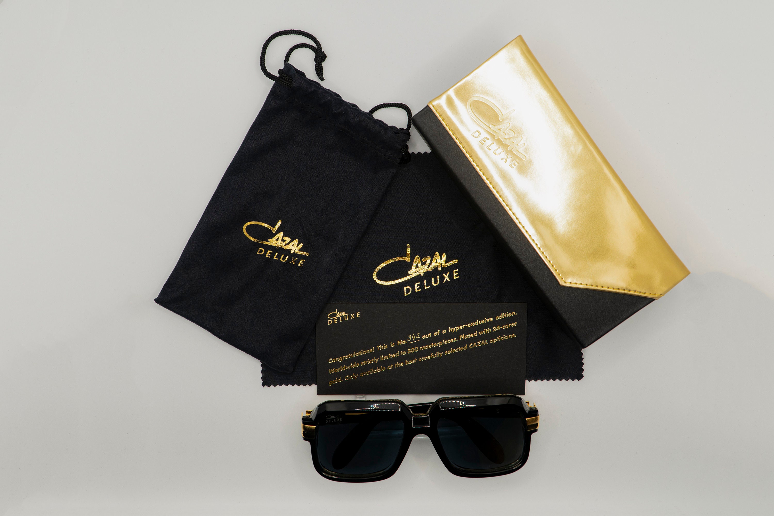 CAZAL607 Crystals limited Edition 限定品 Cazal Legends - 607 (Crystal) – Good See Co.
