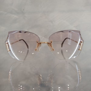 Silhouette Vintage Sunglasses NOS - Mod. 8001/27 - Col. 3069 - New and Perfect - Fantastic Design - Made in Austria - ULTRA RARE