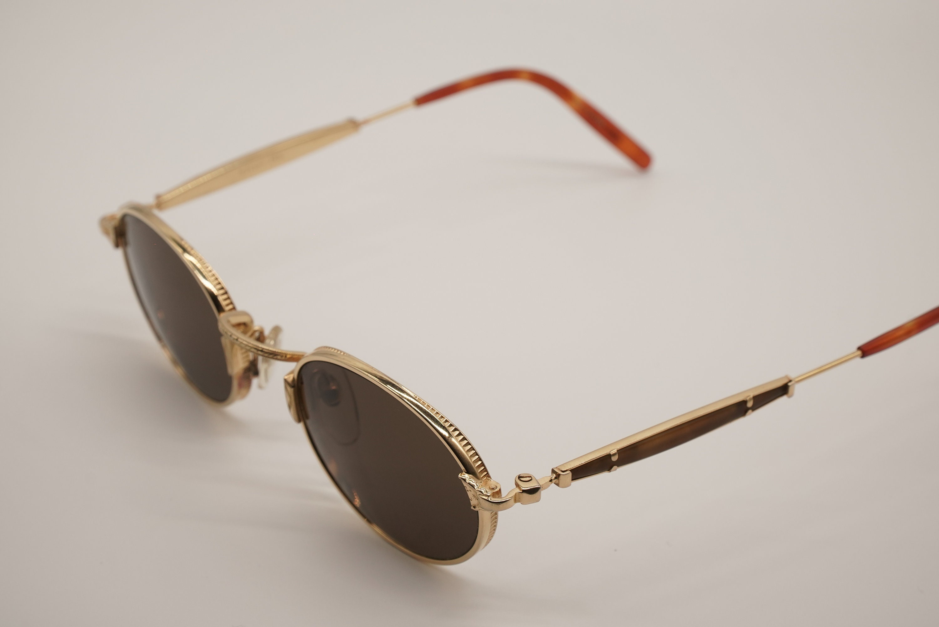 小物 Vintage POLO MS-7 Sunglasses Japan Gold Nicole 2157 Vintage 80s EYEglasses Sunglasses Japan Matsuda