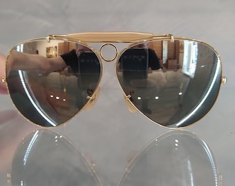 Rayban B&L Vintage Shooter Leathers With Changeable Lenses Rayban B&L Vintage Shooter Leathers With Changeable Lenses