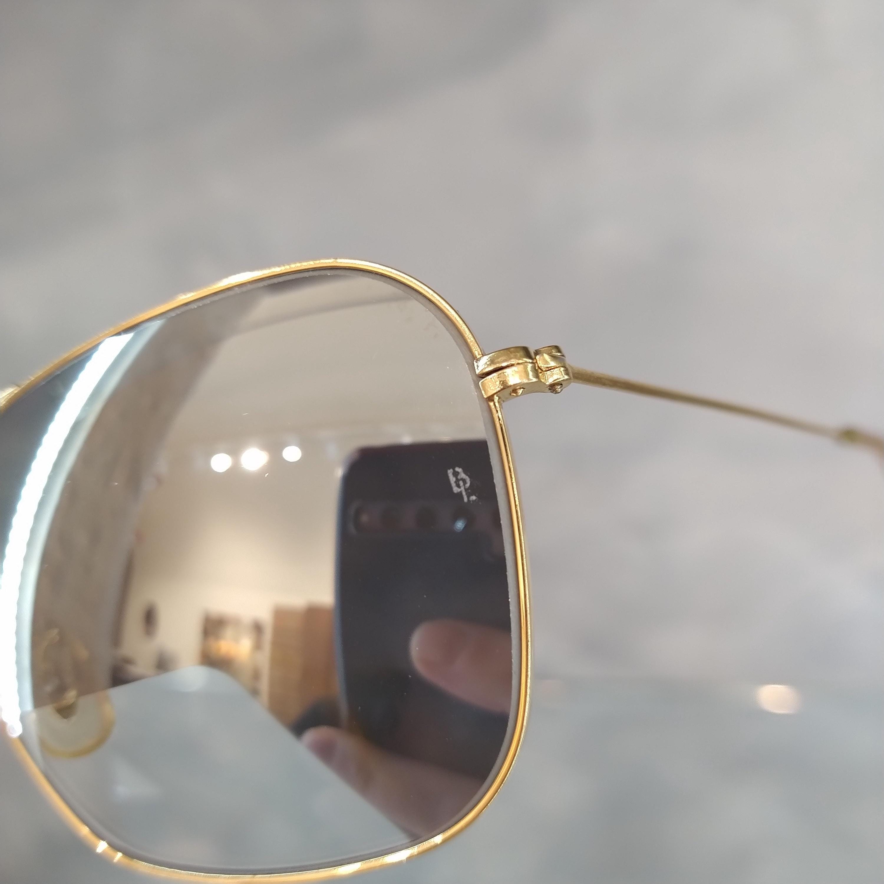 Ray Ban B&L Vintage Sunglasses NOS - Mod. Caravan - Col. Gold - 58