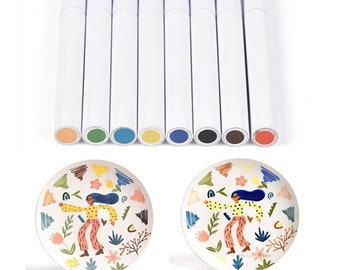 Pottery Art Underglaze Marker Pen Ceramic Pigment Ceramic Painting Special Pen Dot Painting Craft Pottery Tools