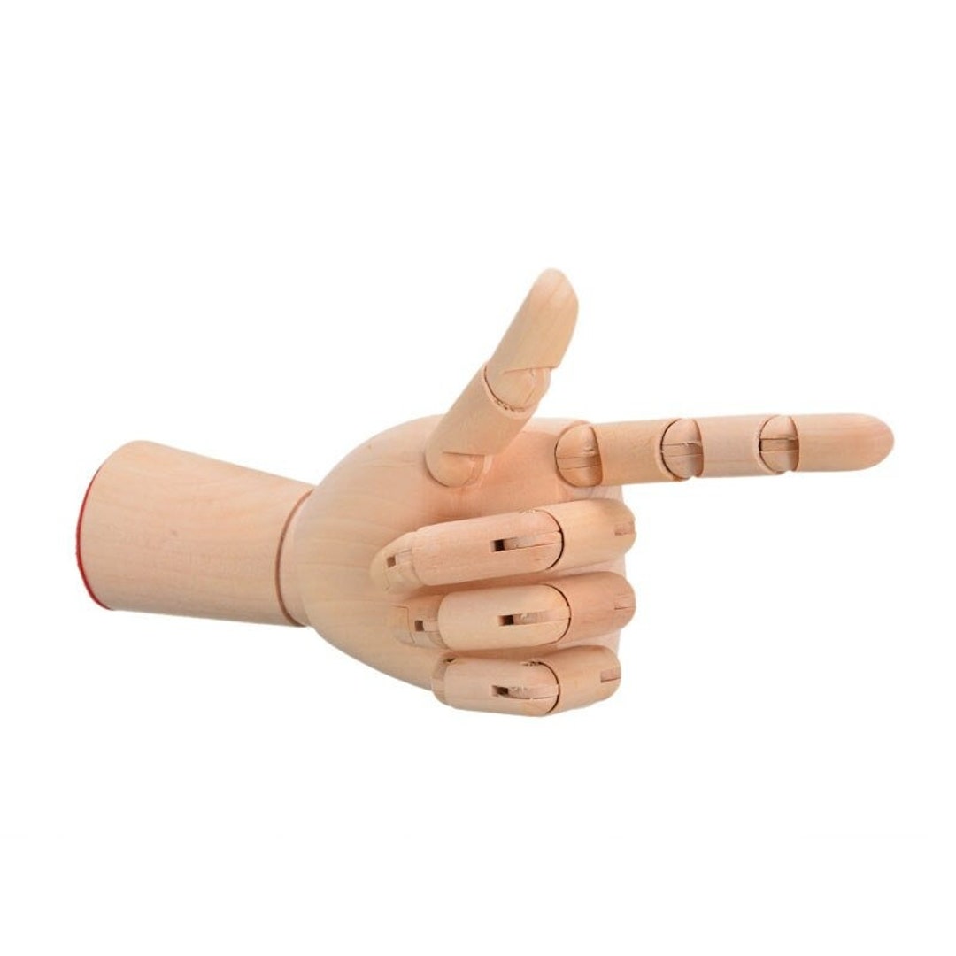 Wooden Hand Drawing Sketch, Wooden Human Artist Model