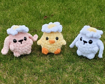 No Sew Bunny and Chick Crochet Pattern: Easter Amigurumi Bundle (PDF Pattern)