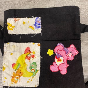 100% cotton care bear bag