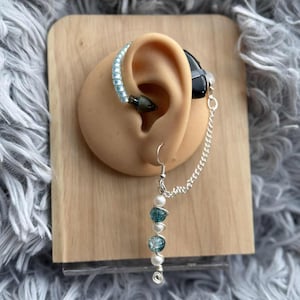 Pretty Girl Era Hearing Aid Earring – Wired Jewelry Earring – Stylish Hearing Aid Jewelry Charm