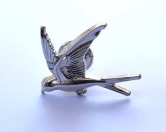 Perilla de golondrina - Acabado plateado (Premium) - Tirador para armario de cocina, armario de casa, tocador, reciclaje