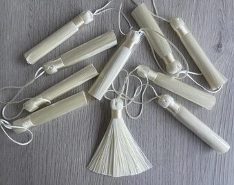 Borla de seda perlada - Paquete de 10