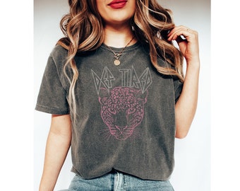 Funny Shirt for Mom Mama Def Tired Leopard Tiger Vintage Coffee shirt COMFORT Colors Unisex Tee T-Shirt