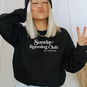 Sunday running club hoodie - Etsy 日本