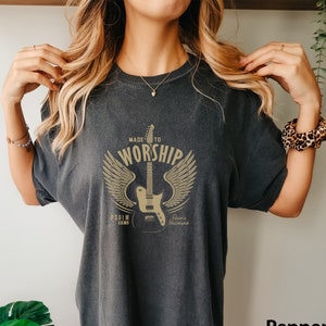 Christian Worship Faith Psalms bible verse trendy teen women Religious Faith Tshirt COMFORT Colors Unisex Tee T-Shirt