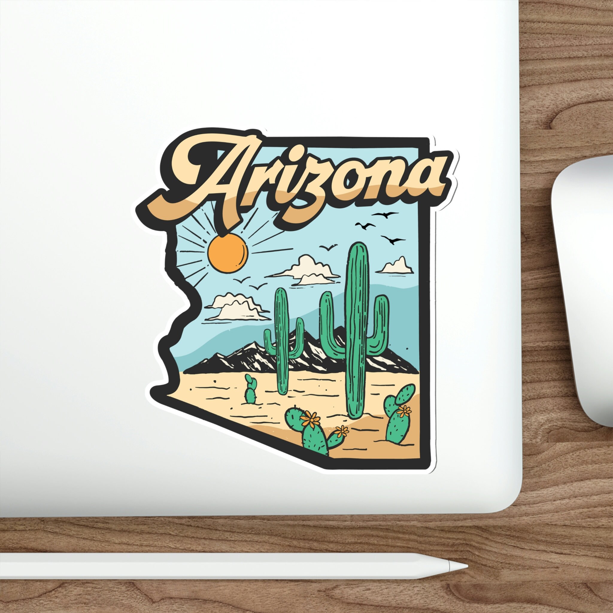 Arizona Die-cut Stickers - Etsy