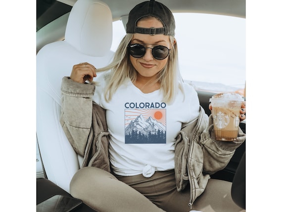 Colorado Shirts | Camping Shirt | Rocky Mountain Tee | Rocky Mountain Shirt | Colorado T-Shirt | Boho Tee | Hiking Shirt | Colorado Tee