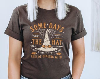 Witchy Vibes Fall Season, Halloween Ghost Pumpkin Shirt, spooky Season,  Bruja Witch Hat Halloween Unisex Jersey Short Sleeve Tee T-shirt