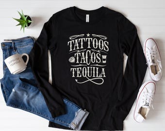 Funny Taco Shirt | Cute Taco Shirt | Cinco De Mayo Shirt | Mexican Shirt | Food Shirt | Tattoo Shirt | Taco Lover Gift | Funny Quotes Shirts