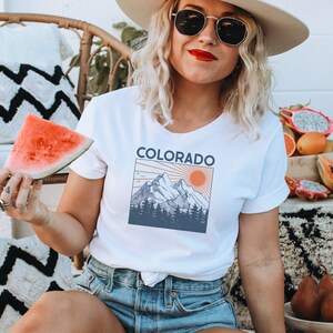 Colorado Shirts | Camping Shirt | Rocky Mountain Tee | Rocky Mountain Shirt | Colorado T-Shirt | Boho Tee | Hiking Shirt | Colorado Tee image 4