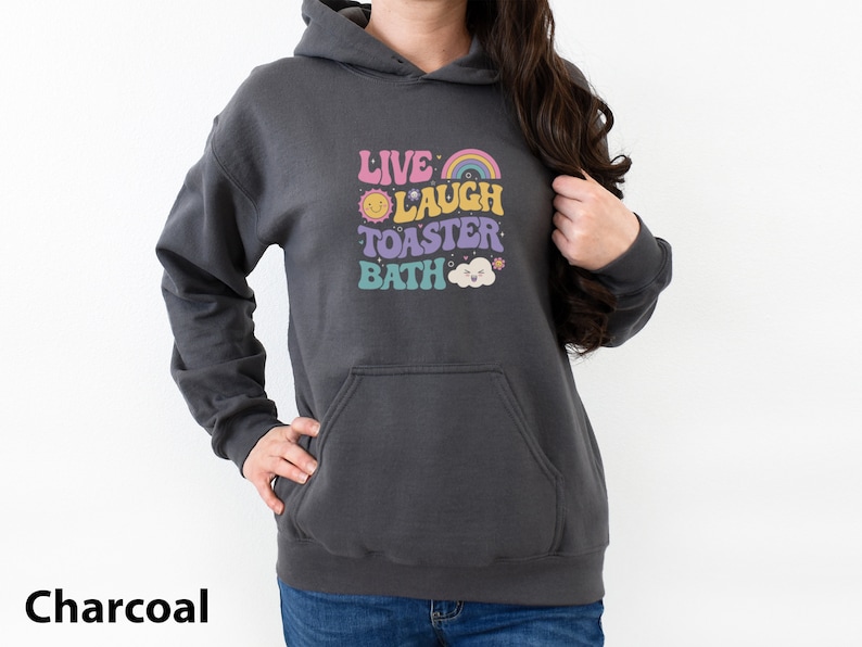 Laughability Merch Funny Dark Humor Shirt Live Laugh Toaster Bath Depression Mental Health ...