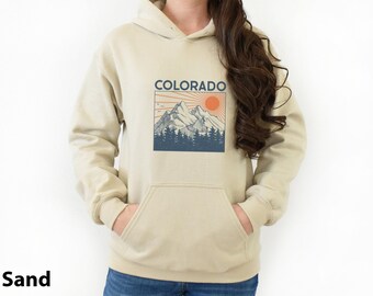 Camisetas de Colorado / Camiseta de acampada / Camiseta de las Montañas Rocosas / Camiseta de las Montañas Rocosas / Camiseta de Colorado / Camiseta bohemia / Camiseta de senderismo / Camiseta de Colorado