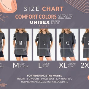 a woman's size chart for a short - sleeved t - shirt