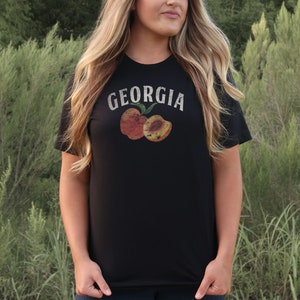 Georgia Peach State University southern peach state boho southern belle shirt for women Unisex Jersey Short Sleeve Tee t-shirt