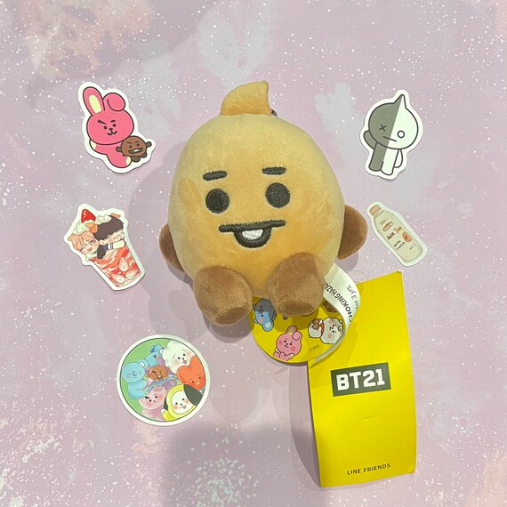 Kpop BTS Korean Snacks Food Mystery Box | Army BT21 Plush, Snacks