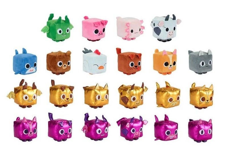 Pet Simulator X Plushie Mystery Plush Series 1 Squished Box Etsy Australia
