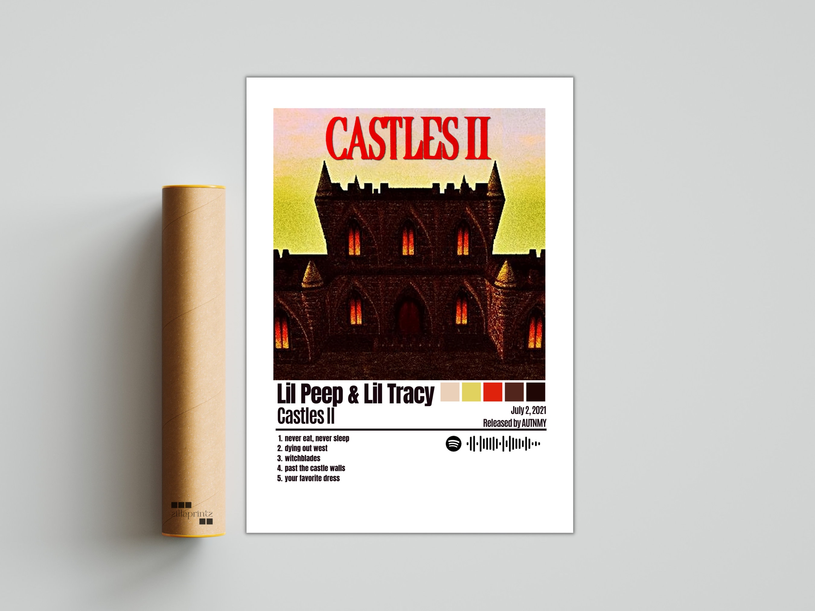 Discover Lil Peep & Lil Tracy Poster | Castles II Poster